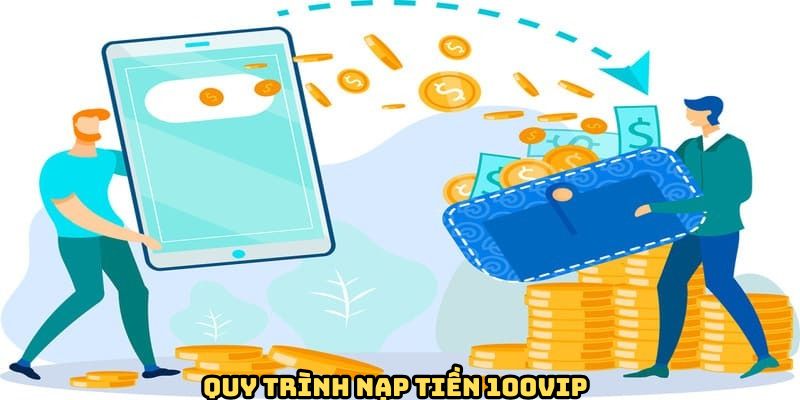 Nạp Tiền 100VIP - Quá Trình Gửi Vốn Nhanh Gọn, An Toàn 2 huong-dan-nap-tien-100vip